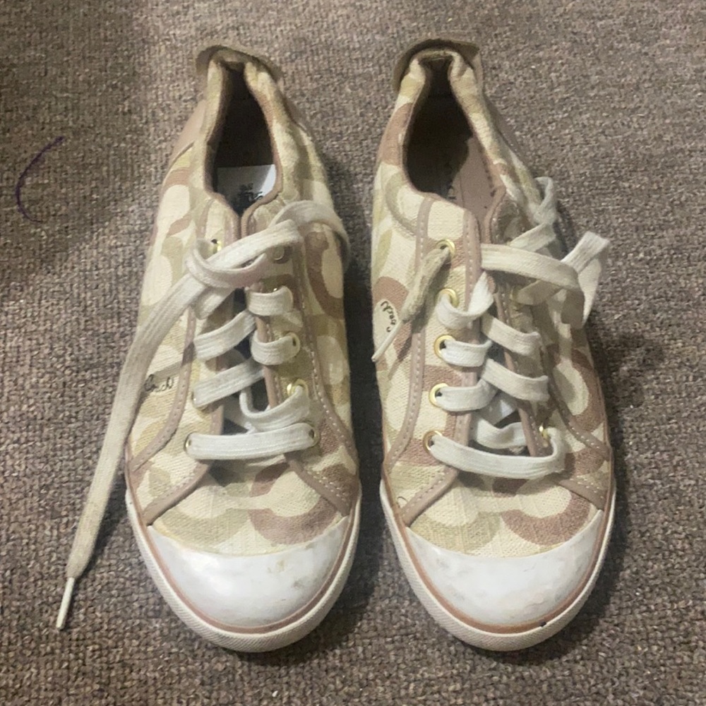 Coach Beige Shoes